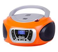 Trevi - Stéréo Portable CD Boombox Radio Dab/Dab + avec RDS et entrée USB avec Lecture directe de fichiers MP3