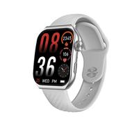Trevi T-FIT 400 C Smartwatch avec Fonction Appel Bluetooth, écran incurvé AMOLED 1.96"" Always on, contrôle Bien-être et activité
