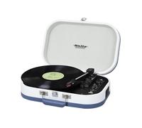 Platine vinyle Trevi Platine vinyle nomade tt 1020 bt blanche turquoise
