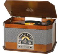 Trevi TT 1040 BT Classic Opera avec Bluetooth Bois foncé