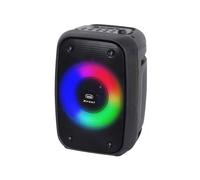Trevi Enceinte Bluetooth XF150KB 15 W USB Micro SD TWS Karaoké avec micro Noir