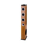 Trevi XT 10A8 BT Soundtower Haut-Parleur amplifié à Tour 2.1 Color Legno