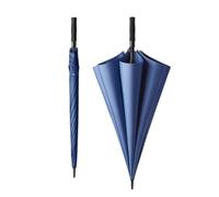 TREWQ Parapluie coupe-vent Grandes parapluies de golf pour la pluie 49/53/59 pouces à 8 baleines, ouverture et fermeture automatiques en un seul clic, parapluies canne surdimensionnés à double 125cm