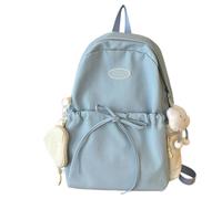 TREWQ Sac à dos pour enfants, sacs d'école pour filles avec accessoires mignons blue