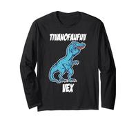 TRex Meme Erreur de Discours Dinosaure Dicton drôle Manche Longue