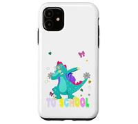 Trex Sac à dos Premier jour d'école Bienvenue à l'école Coque pour iPhone 11