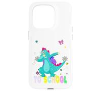 Trex Sac à dos Premier jour d'école Bienvenue à l'école Coque pour iPhone 15 Pro