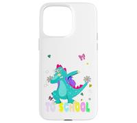 Trex Sac à dos Premier jour d'école Bienvenue à l'école Coque pour iPhone 15 Pro Max