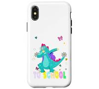 Trex Sac à dos Premier jour d'école Bienvenue à l'école Coque pour iPhone X/XS