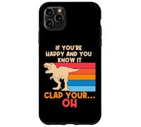 TREX Si Vous êtes Heureux et Que Vous Le Savez Oh Funny TREX Small Arms Coque pour iPhone 11 Pro Max