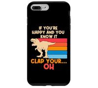 TREX Si Vous êtes Heureux et Que Vous Le Savez Oh Funny TREX Small Arms Coque pour iPhone 7 Plus/8 Plus