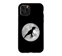 TRex Silhouette de vélo Motif Dinosaure Pleine Lune Coque pour iPhone 11 Pro