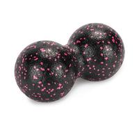 TREXO Balle de massage musculaire de 12 cm de diamètre - Rose - La balle de massage musculaire assure un soulagement