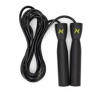 TREXO Basic Corde à sauter noire avec une longueur de 275 cm - Corde à sauter réglable pour boxeurs en polypropylène et PVC - Durabilité et flexibilité garanties - Poids léger : 120 g
