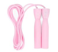 TREXO Basic - Corde à sommier tapissier rose clair avec une longueur de 275 cm - Corde à sauter réglable pour boxeurs en polypropylène et PVC - Durabilité et flexibilité garanties - Poids léger : 120