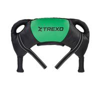 TREXO Bulgarian Exercise Bag 10 kg Musculation Fitness Endurance Parfait pour la maison et la salle de sport Sac d'entraînement en cuir écologique PU 73 x 40 x 19 cm Sac de sable pour fitness Crossfit