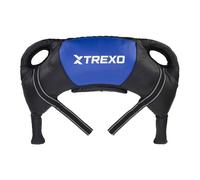 TREXO Bulgarian Exercise Bag 20 kg Musculation Fitness Endurance Parfait pour la maison et la salle de sport Sac d'entraînement en cuir écologique PU 73 x 40 x 19 cm Sac de sable pour fitness Crossfit