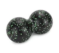 TREXO Double balle de massage musculaire vert citron de 12 cm de diamètre pour une relaxation
