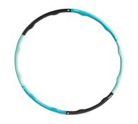 TREXO Hula Hoop avec Massage Couleur Turquoise Diamètre de 100 cm Fabriqué en Mousse et PVC Cerceau Hula Hop Léger et Endurant avec Picots de Massage Spéciaux Stimule la Circulation