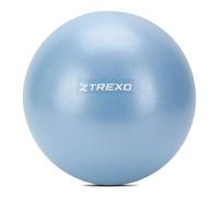 TREXO Mini Ballon de Gymnastique Bleu avec Un diamètre de 20 cm, fabriqué en PVC, Durable et résistant à l'usure, léger et Facile à Transporter, Parfait pour Le Fitness