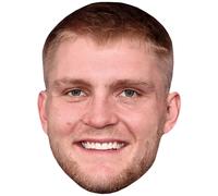 Trey Mcbride (Beard) Big Head. Masque plus grand que nature.