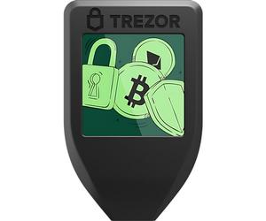 Trezor Model T - Portefeuille Matériel de Crypto-Monnaie de Nouvelle Génération avec Écran Tactile Couleur LCD, Stockez Votre Bitcoin, ERC20 et Plus en Toute Sécurité