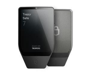 Trezor Safe 7 - Crypto Hardware Portefeuille avec Bluetooth, écran tactile couleur, élément sécurisé transparent, prêt à l'emploi (noir anthracite)