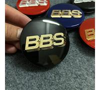 TRFAN 4 pièces Auto Cache Moyeux pour BBS 56MM 60MM 65MM 68MM 70MM Centre de Jante Roue Caps Accessoires,A-56MM