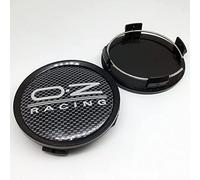 TRFAN 4 pièces Auto Cache Moyeux pour OZ Racing 75mm Centre de Jante Roue Caps Accessoires,C