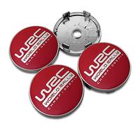 TRFAN 4 pièces Auto Cache Moyeux pour WRC 56+60mm Centre de Jante Roue Caps Accessoires,A-60MM