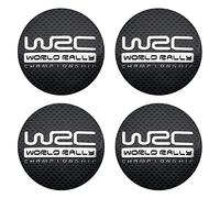 TRFAN 4 pièces Auto Cache Moyeux pour WRC 56+60mm Centre de Jante Roue Caps Accessoires,B-56MM