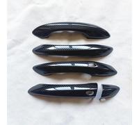 TRFBD Remplacer à Gauche Droite Autocollant pour Poignée De Porte Extérieure De Voiture Accessoire pour Hyundai pour Tucson NX4 2021 2022 2023(Carbon Fiber)