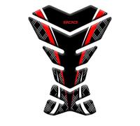 TRFBD Tapis décoratifs Autocollants De Protection De Gaz pour Réservoir De Moto, Autocollants, Kit De Remplacement pour Kawasaki Z900 Z 900, Accessoires(8 Red)