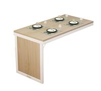 TRGCJGH Bureau Mural Rabattable, Table Pliant Station de Travail de Table de Bureau à Domicile, Peu Encombrant(A,80X40X75cm/31.4X15.7X29.5in)