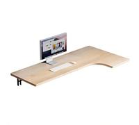 TRGCJGH Table Pliante Murale, Petit Bureau Flottant,Bureau Suspendu, Table de Cuisine, Etagère Murale Multifonction(Natural,100X60X40cm/39.3X23.6X15.7in)