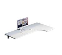 TRGCJGH Table Pliante Murale, Petit Bureau Flottant,Bureau Suspendu, Table de Cuisine, Etagère Murale Multifonction(White,120X60X40cm/47.2X23.6X15.7in)