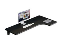 TRGCJGH Table Pliante Murale, Petit Bureau Flottant,Bureau Suspendu, Table de Cuisine, Etagère Murale Multifonction(Black,60X40X25cm/23.6X15.7X9.8in)