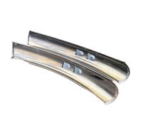 TRgqify-KM 1 Jeu de Garde-Boue Avant et arrière de vélo rétro, Jeu de Garde-Boue de vélo 700C 23C 25C pièces de Garde-Boue en Acier Inoxydable(Front and Rear)