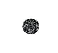 TRgqify-KM 10 pièces/lot Boutons métalliques Ronds Or Argent Noir for Manteaux Vestes Vintage Grands Boutons Cousus à la Main for vêtements(Black,23mm-10pcs)
