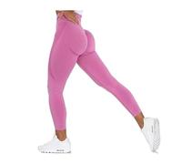 TRgqify-KM High Waist Yoga Leggings for Women Tummy Control Workout Compression Pants Moisture-Wicking Stretchy Gym Running Activewear Seamless Squat-Proof High-Rise Leggings(03_M 3PCS)