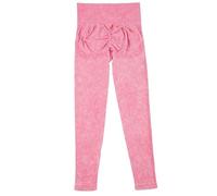 TRgqify-KM High Waist Yoga Leggings for Women Tummy Control Workout Compression Pants Moisture-Wicking Stretchy Gym Running Activewear Seamless Squat-Proof High-Rise Leggings(Pink_M 3PCS)