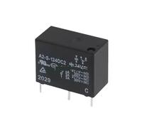 TRGYJGKF 10PCS A2-S-105DC2 A2-S-112DC2 A2-S-124DC2 5VDC 12VDC 24VDC 5PIN 5A Relais(A2-S-124DC2)