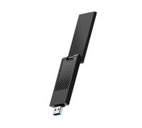 Tri-Band Wi-Fi 7 Wireless USB 3.0 Adapter Adaptateur WiFi pour PC de Bureau, Prend en Charge Windows 11/10, Antennes à Gain