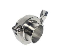 Tri Clamp Clover, Bride sanitaire SS304 à trois colliers avec joint PTFE ou silicone 19-159 mm(57mm)