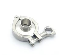 Tri Clamp Clover, Ensemble de 4 raccords sanitaires en acier inoxydable 304 : joint à souder Tri-Clamp, virole, bouchon for diamètres 1,5 pouces(32mm Ferrule 50.5mm)