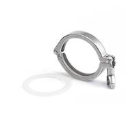 Tri Clover Virole sanitaire OD - Pince à souder à trois pinces en acier SS304 for brassage à domicile (1 pièce)(114mm Ferrule 130)