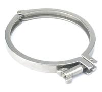 Tri collier de serrage de 106 mm en acier inoxydable 304 O/D pour brassage laitier
