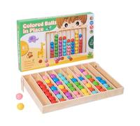 Tri De Couleurs De Billes,Jeu de Société Éducatif STEM pour la Maternelle,Jouet De Comptage Et Classement De Couleurs | pour École à la Maison, Maternelle, Anniversaire, Cadeaux de Noël, Salle de