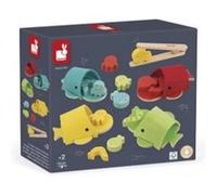 Tri des couleurs baleines en bois Multicolore G