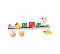 Janod Classification Of Sizes And Birds Colors Multicolore Enfants